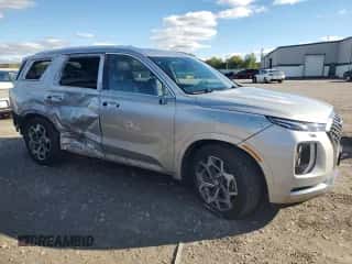 ✅ 2022 Hyundai Palisade Calligraphy • VIN: KM8R7DHE4NU404960 • Лот: 75556134. Размещён на Copart с пробегом 58 343 миль миль. Получите бесплатный доступ к архиву аукционных продаж из США и посмотрите подробный отчёт об истории автомобиля на DreamBid. Изображение 4.