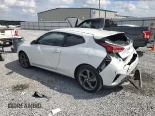 2019 Hyundai Veloster 2.0 with VIN KMHTG6AF8KU003153, listed as a Copart auction lot 69973973 with 65,560 mi miles and . Bid and sale history available at DreamBid. Image 2.