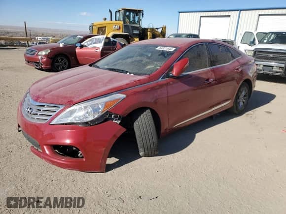 2012 Hyundai Azera z VIN KMHFG4JG2CA184991, wystawiony jako Copart lot #84321844 z przebiegiem Nie podano mil oraz Szkoda całkowita • Salvage title. Historia ofert i sprzedaży dostępna na DreamBid. Obrazek 1.