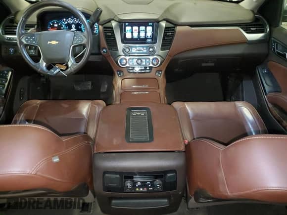 2016 Chevrolet Tahoe LTZ with VIN 1GNSKCKC5GR107425, listed as a Copart auction lot 81219225 with 130,322 mi miles and Salvage title. Bid and sale history available at DreamBid. Image 8.