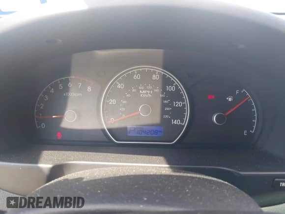 2010 Hyundai Elantra SE with VIN KMHDU4AD9AU041568, listed as a IAAI auction lot 43138714 with 104,208 mi miles and . Bid and sale history available at DreamBid. Image 7.