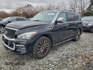✅ 2015 Infiniti QX80 • VIN: JN8AZ2NE7F9083638 • Лот: 92079745. Опубликован ранее на Copart с пробегом 114 145 миль. Бесплатный доступ к архиву аукционных продаж из США и подробный отчёт об истории автомобиля на DreamBid. Изображение 1.