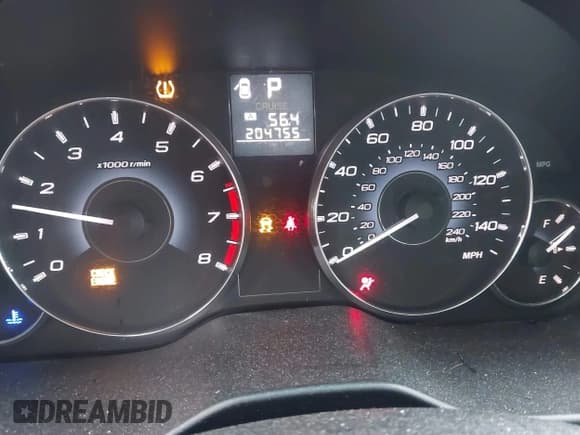 ✅ 2012 Subaru Outback Limited • VIN: 4S4BRCKC2C3276962 • Lot: 43864119. Listed on IAAI with 204,755 mi. Free auction sales archive from the USA and detailed vehicle history report at DreamBid. Image 7.