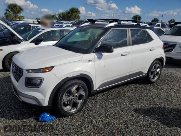 2022 Hyundai Venue SEL с VIN KMHRC8A35NU140255, выставлен на аукционе Copart как лот 74215444 с пробегом Не указан миль и Списание • Salvage title. История ставок и продаж доступна на DreamBid. Изображение 1.