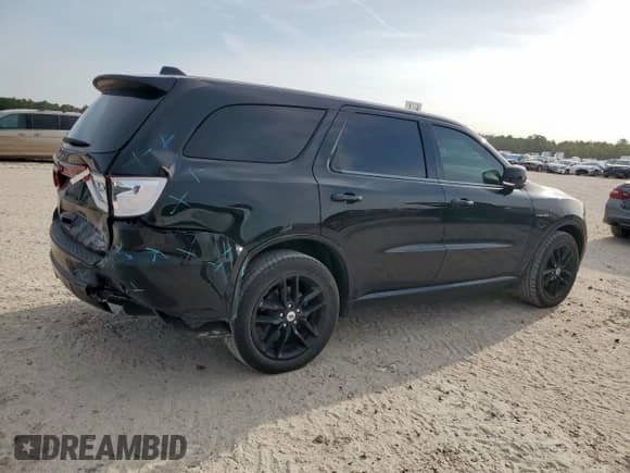 2022 Dodge Durango R/T with VIN 1C4SDHCT5NC101641, listed as a Copart auction lot 67034185 with 76,923 mi miles and Salvage title. Bid and sale history available at DreamBid. Image 3.