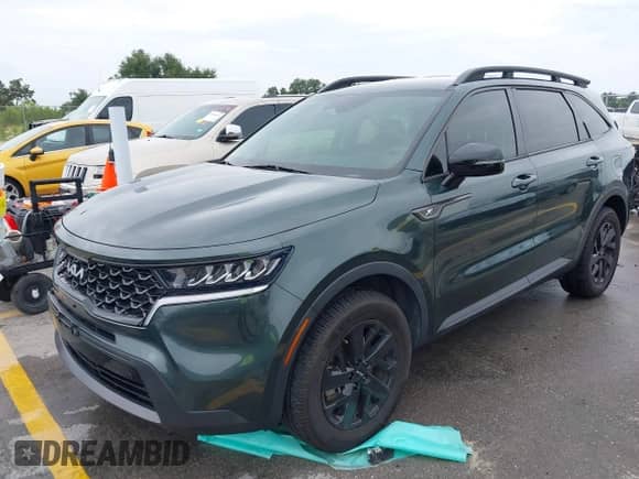 2022 Kia Sorento X-Line S z VIN 5XYRLDLC9NG129612, wystawiony jako IAAI lot #42669526 z przebiegiem 51 432 mil mil oraz . Historia ofert i sprzedaży dostępna na DreamBid. Obrazek 17.