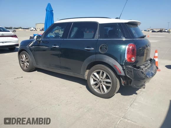 ✅ 2011 MINI Countryman S • VIN: WMWZC3C56BWL78814 • Lot: 86649835. Listed on Copart with 92,541 mi. Free auction sales archive from the USA and detailed vehicle history report at DreamBid. Image 2.