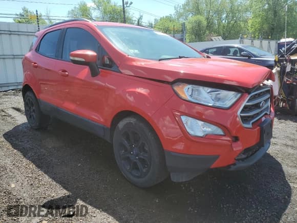 ✅ 2019 Ford EcoSport SE • VIN: MAJ3S2GE8KC272338 • Lot: 55595655. Listed on Copart with 90,253 mi. Free auction sales archive from the USA and detailed vehicle history report at DreamBid. Image 4.