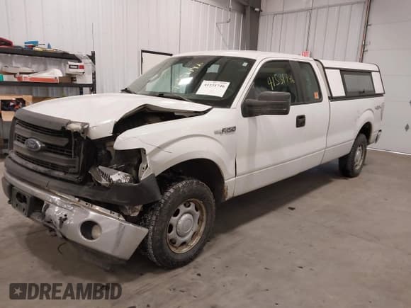 ✅ 2014 Ford F-150 XL • VIN: 1FTFX1EFXEKG20617 • Lot: 41531746. Listed on IAAI with 262,007 mi. Free auction sales archive from the USA and detailed vehicle history report at DreamBid. Image 17.