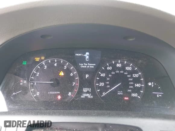 ✅ 2010 Lexus LS 460 • VIN: JTHCL5EF5A5008337 • Лот: 42252064. Опубликован ранее на IAAI с пробегом 166 867 миль. Бесплатный доступ к архиву аукционных продаж из США и подробный отчёт об истории автомобиля на DreamBid. Изображение 7.