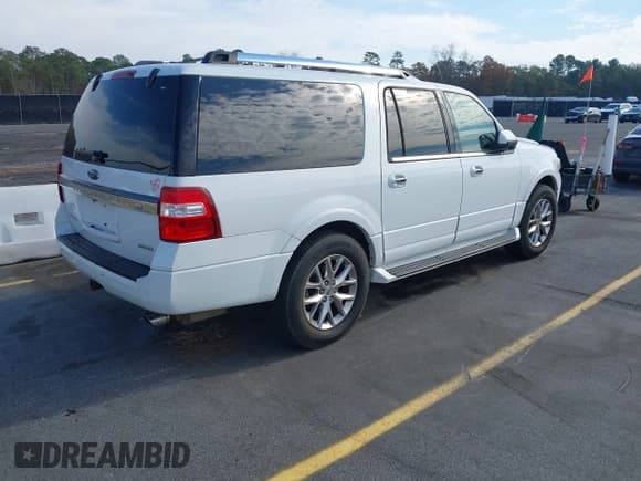 ✅ 2017 Ford Expedition Max Limited • VIN: 1FMJK1KT6HEA07878 • Lot: 43777746. Listed on IAAI with 140,852 mi. Free auction sales archive from the USA and detailed vehicle history report at DreamBid. Image 4.