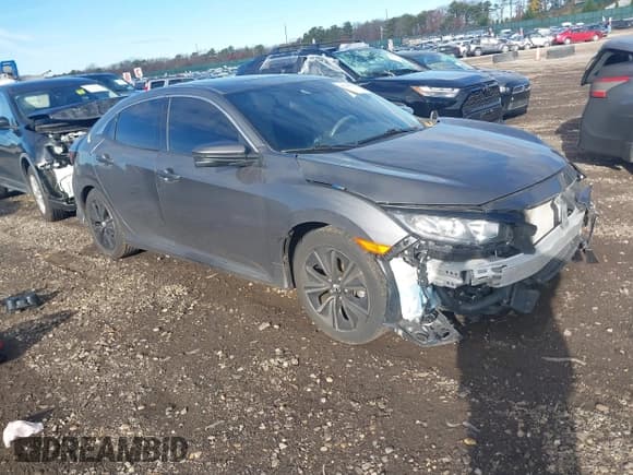 ✅ 2019 Honda Civic EX • VIN: SHHFK7H6XKU420051 • Lot: 43767577. Listed on IAAI with 82,684 mi. Free auction sales archive from the USA and detailed vehicle history report at DreamBid. Image 1.