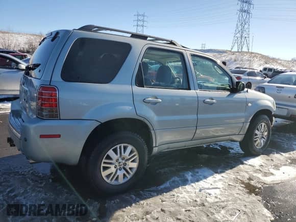 2006 Mercury Mariner Luxury с VIN 4M2CU56176KJ09951, выставлен на аукционе Copart как лот 42716485 с пробегом 144 615 миль миль и Списание • Salvage title. История ставок и продаж доступна на DreamBid. Изображение 3.