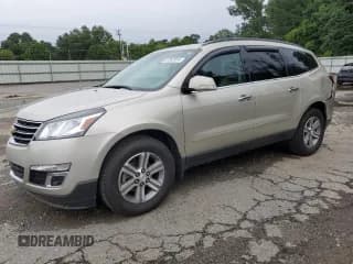 ✅ 2015 Chevrolet Traverse LT • VIN: 1GNKRHKD3FJ235953 • Lot: 57267914. Wystawiony na Copart z przebiegiem 110 417 mil. Bezpłatny archiwum sprzedaży aukcyjnych z USA i szczegółowy raport historii pojazdu na DreamBid. Zdjęcie 1.