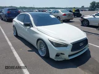 ✅ 2016 Infiniti Q50 Premium • VIN: JN1EV7AR0GM345628 • Lot: 42491405. Listed on IAAI with 114,565 mi. Free auction sales archive from the USA and detailed vehicle history report at DreamBid. Image 1.