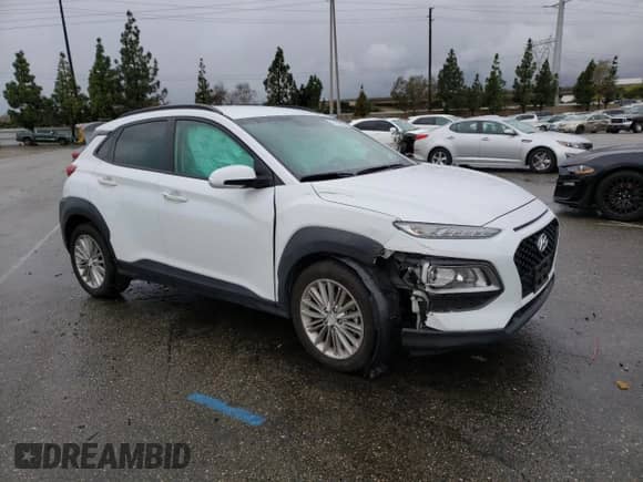 2018 Hyundai Kona SEL with VIN KM8K22AA6JU069691, listed as a Copart auction lot 43238803 with 60,574 mi miles and . Bid and sale history available at DreamBid. Image 4.