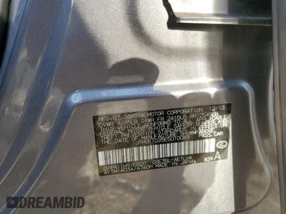 ✅ 2014 Lexus IS 250 • VIN: JTHCF1D25E5010089 • Lot: 91905765. Wystawiony na Copart z przebiegiem Nie podano. Bezpłatny archiwum sprzedaży aukcyjnych z USA i szczegółowy raport historii pojazdu na DreamBid. Zdjęcie 12.