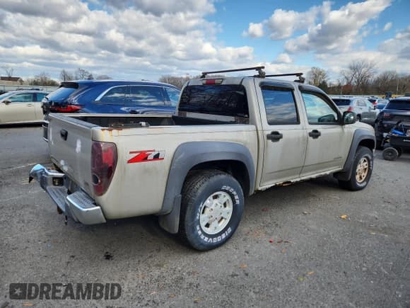 ✅ 2005 Chevrolet Colorado 1SF LS Z71 • VIN: 1GCDS136458109104 • Lot: 91181135. Listed on Copart with 267,290 mi. Free auction sales archive from the USA and detailed vehicle history report at DreamBid. Image 3.