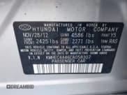 ✅ 2012 Hyundai Sonata Hybrid • VIN: KMHEC4A46CA058307 • Lot: 41814432. Listed on IAAI with 140,355 mi. Free auction sales archive from the USA and detailed vehicle history report at DreamBid. Image 9.