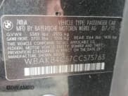 ✅ 2012 BMW 7 Series 740Li • VIN: WBAKB4C57CC575763 • Lot: 81895775. Listed on Copart with 203,974 mi. Free auction sales archive from the USA and detailed vehicle history report at DreamBid. Image 12.