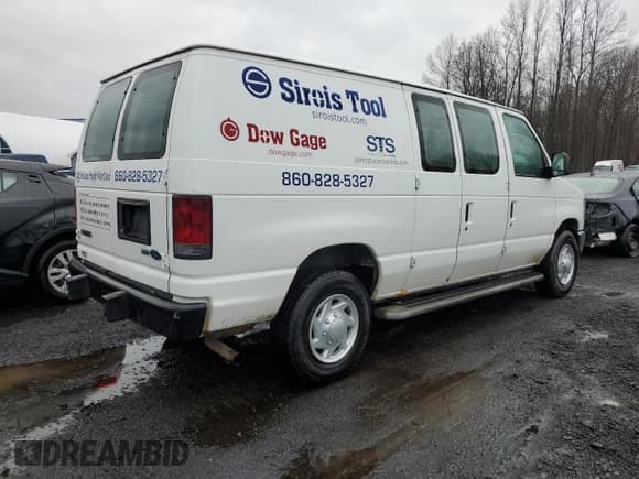 ✅ 2010 Ford Econoline Cargo Commercial • VIN: 1FTNE2EW4ADA24912 • Lot: 49741184. Listed on Copart with 508,798 mi. Free auction sales archive from the USA and detailed vehicle history report at DreamBid. Image 3.