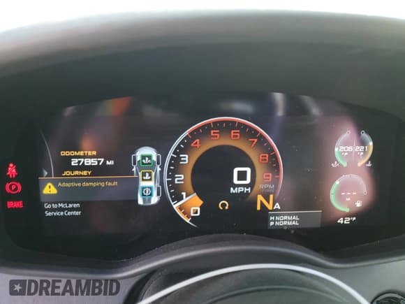 ✅ 2017 McLaren 570S • VIN: SBM13DAAXHW002218 • Lot: 41875174. Wystawiony na Copart z przebiegiem 27 857 mil. Bezpłatny archiwum sprzedaży aukcyjnych z USA i szczegółowy raport historii pojazdu na DreamBid. Zdjęcie 9.