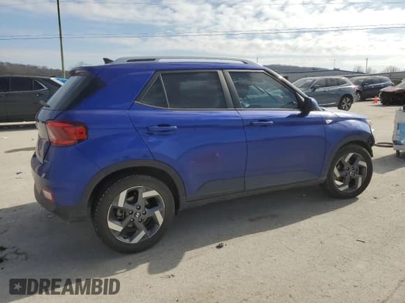 ✅ 2022 Hyundai Venue Limited • VIN: KMHRC8A32NU178249 • Lot: 42611865. Listed on Copart with 39,801 mi. Free auction sales archive from the USA and detailed vehicle history report at DreamBid. Image 3.
