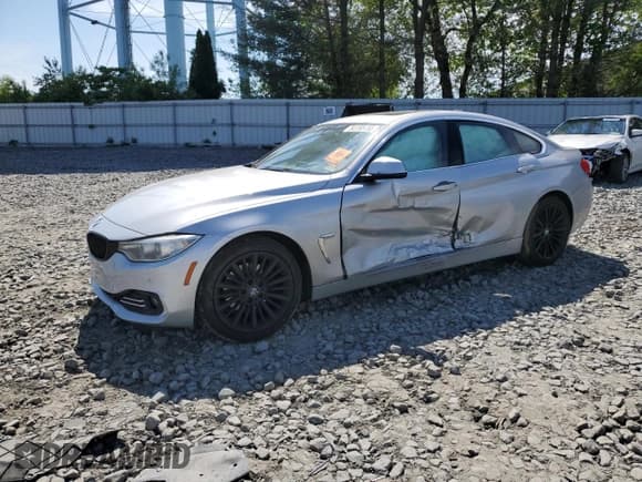 ✅ 2015 BMW 4 Series 428i • VIN: WBA4A5C50FG051756 • Lot: 56155155. Listed on Copart with 120,009 mi. Free auction sales archive from the USA and detailed vehicle history report at DreamBid. Image 1.