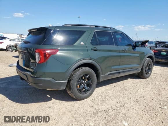 ✅ 2024 Ford Explorer Timberline • VIN: 1FMSK8JH5RGA34263 • Lot: 69872915. Wystawiony na Copart z przebiegiem 17 942 mil. Bezpłatny archiwum sprzedaży aukcyjnych z USA i szczegółowy raport historii pojazdu na DreamBid. Zdjęcie 3.