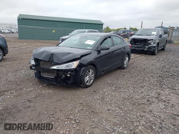 ✅ 2020 Hyundai Elantra SEL • VIN: 5NPD84LF1LH627069 • Lot: 43396663. Listed on IAAI with 83,046 mi. Free auction sales archive from the USA and detailed vehicle history report at DreamBid. Image 18.