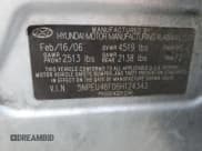 ✅ 2006 Hyundai Sonata GLS • VIN: 5NPEU46F06H124343 • Лот: 78483764. Опубликован ранее на Copart с пробегом 171 731 миль. Бесплатный доступ к архиву аукционных продаж из США и подробный отчёт об истории автомобиля на DreamBid. Изображение 12.