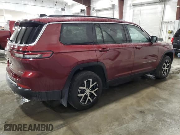 ✅ 2025 Jeep Grand Cherokee Limited • VIN: 1C4RJKBG0S8630132 • Lot: 85095395. Wystawiony na Copart z przebiegiem 9 344 mil. Bezpłatny archiwum sprzedaży aukcyjnych z USA i szczegółowy raport historii pojazdu na DreamBid. Zdjęcie 3.