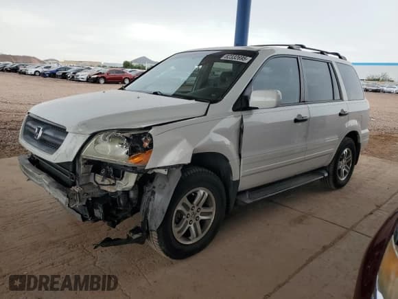 ✅ 2004 Honda Pilot EX • VIN: 2HKYF18464H542629 • Lot: 82332695. Listed on Copart with 226,377 mi. Free auction sales archive from the USA and detailed vehicle history report at DreamBid. Image 1.