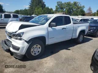 2020 Chevrolet Colorado 2WD Work Truck with VIN 1GCHSBEA3L1244041, listed as a Copart auction lot 71726105 with 132,460 mi miles and Salvage title. Bid and sale history available at DreamBid. Image 1.