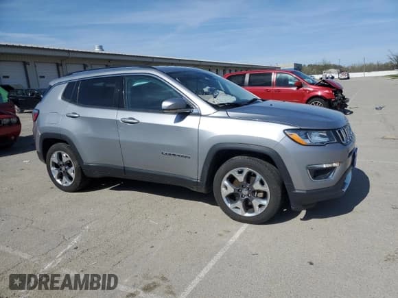 ✅ 2021 Jeep Compass Limited • VIN: 3C4NJCCB9MT531448 • Lot: 52510275. Listed on Copart with 77,916 mi. Free auction sales archive from the USA and detailed vehicle history report at DreamBid. Image 4.