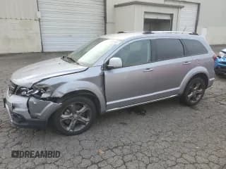 ✅ 2015 Dodge Journey Crossroad • VIN: 3C4PDCGGXFT645046 • Lot: 91856465. Listed on Copart with Not provided. Free auction sales archive from the USA and detailed vehicle history report at DreamBid. Image 1.