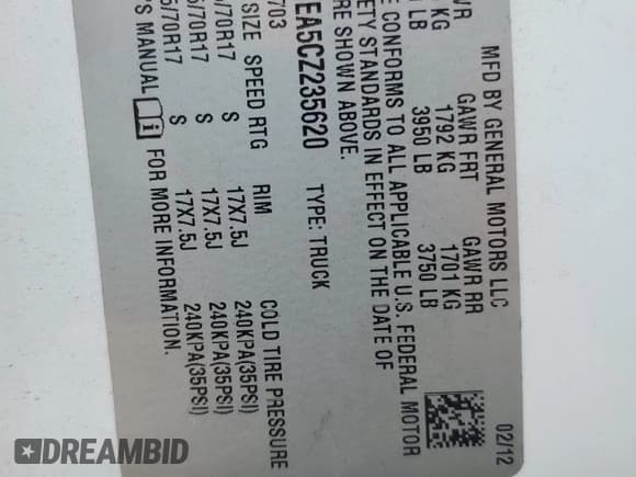 ✅ 2012 Chevrolet Silverado 1500 Work Truck • VIN: 1GCNKPEA5CZ235620 • Lot: 85578695. Listed on Copart with Not provided. Free auction sales archive from the USA and detailed vehicle history report at DreamBid. Image 12.