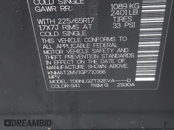 ✅ 2016 Nissan Rogue S • VIN: KNMAT2MV1GP710166 • Лот: 43598029. Опубликован ранее на IAAI с пробегом 151 843 миль. Бесплатный доступ к архиву аукционных продаж из США и подробный отчёт об истории автомобиля на DreamBid. Изображение 9.