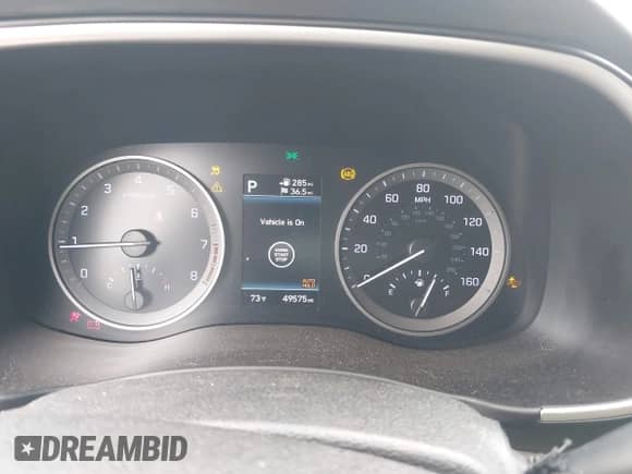 2020 Hyundai Tucson SEL with VIN KM8J33AL4LU250484, listed as a IAAI auction lot 42319126 with 49,575 mi miles and . Bid and sale history available at DreamBid. Image 7.