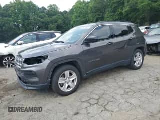 2022 Jeep Compass Altitude с VIN 3C4NJCBB0NT214340, выставлен на аукционе Copart как лот 58775685 с пробегом 68 473 миль миль и Списание • Salvage title. История ставок и продаж доступна на DreamBid. Изображение 1.