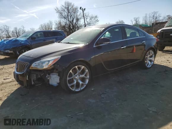 ✅ 2014 Buick Regal GS • VIN: 2G4GU5GX5E9257893 • Lot: 49737655. Wystawiony na Copart z przebiegiem 155 541 mil. Bezpłatny archiwum sprzedaży aukcyjnych z USA i szczegółowy raport historii pojazdu na DreamBid. Zdjęcie 1.