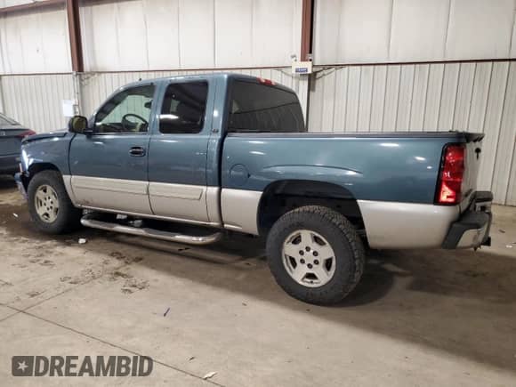 2006 Chevrolet Silverado 1500 LT2 с VIN 1GCEK19T06Z197159, выставлен на аукционе Copart как лот 74033094 с пробегом 96 177 миль миль и Списание • Salvage title. История ставок и продаж доступна на DreamBid. Изображение 2.