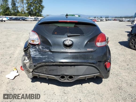 ✅ 2016 Hyundai Veloster Turbo • VIN: KMHTC6AE8GU255494 • Lot: 70235884. Listed on Copart with 83,830 mi. Free auction sales archive from the USA and detailed vehicle history report at DreamBid. Image 6.
