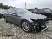 ✅ 2021 Infiniti Q50 Luxe • VIN: JN1EV7BP4MM703970 • Lot: 89882865. Wystawiony na Copart z przebiegiem 74 250 mil. Bezpłatny archiwum sprzedaży aukcyjnych z USA i szczegółowy raport historii pojazdu na DreamBid. Zdjęcie 4.