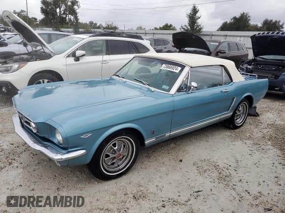 ✅ 1965 Ford Mustang • VIN: 5F08C774332 • Lot: 73866924. Wystawiony na Copart z przebiegiem 14 296 mil. Bezpłatny archiwum sprzedaży aukcyjnych z USA i szczegółowy raport historii pojazdu na DreamBid. Zdjęcie 1.