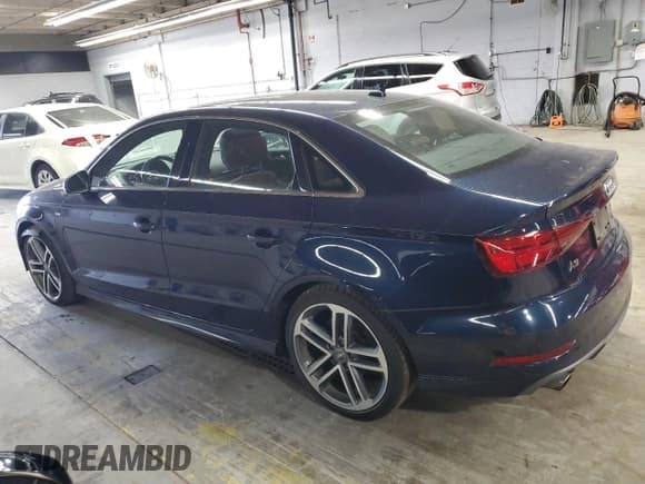 ✅ 2017 Audi A3 Premium Plus • VIN: WAUJ8GFF1H1053617 • Lot: 90661055. Listed on Copart with 60,892 mi. Free auction sales archive from the USA and detailed vehicle history report at DreamBid. Image 2.