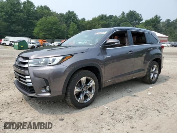 ✅ 2019 Toyota Highlander Hybrid Limited • VIN: 5TDDGRFH7KS055530 • Lot: 67588055. Listed on Copart with 85,952 mi. Free auction sales archive from the USA and detailed vehicle history report at DreamBid. Image 1.