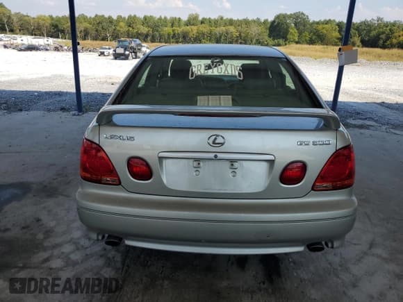 ✅ 2001 Lexus GS 300 • VIN: JT8BD69S610146942 • Lot: 80364415. Listed on Copart with 245,140 mi. Free auction sales archive from the USA and detailed vehicle history report at DreamBid. Image 6.