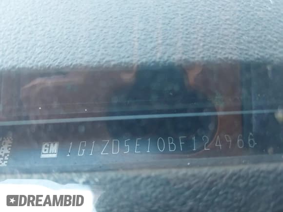 ✅ 2011 Chevrolet Malibu 2LT • VIN: 1G1ZD5E10BF124966 • Lot: 43608438. Wystawiony na IAAI z przebiegiem 156 643 mil. Bezpłatny archiwum sprzedaży aukcyjnych z USA i szczegółowy raport historii pojazdu na DreamBid. Zdjęcie 9.