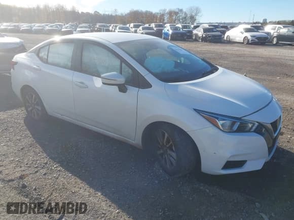 ✅ 2020 Nissan Versa SV • VIN: 3N1CN8EV4LL834851 • Лот: 43553047. Опубликован ранее на IAAI с пробегом 37 603 миль. Бесплатный доступ к архиву аукционных продаж из США и подробный отчёт об истории автомобиля на DreamBid. Изображение 1.